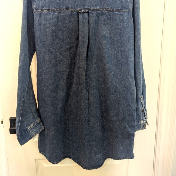 Forever 21 - Denim Woven Shirt Dress - Picture 12 of 12